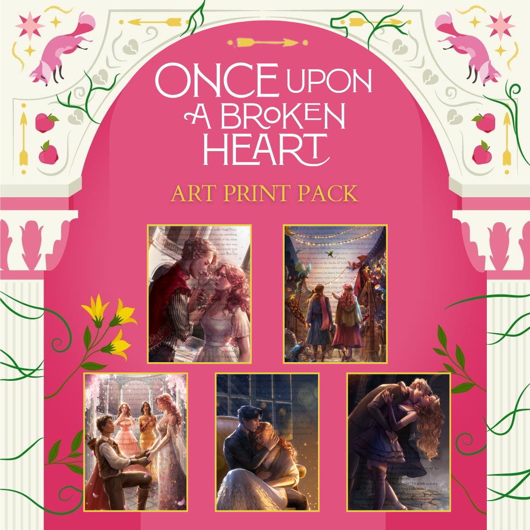 Once Upon A Broken Heart Art Print Pack