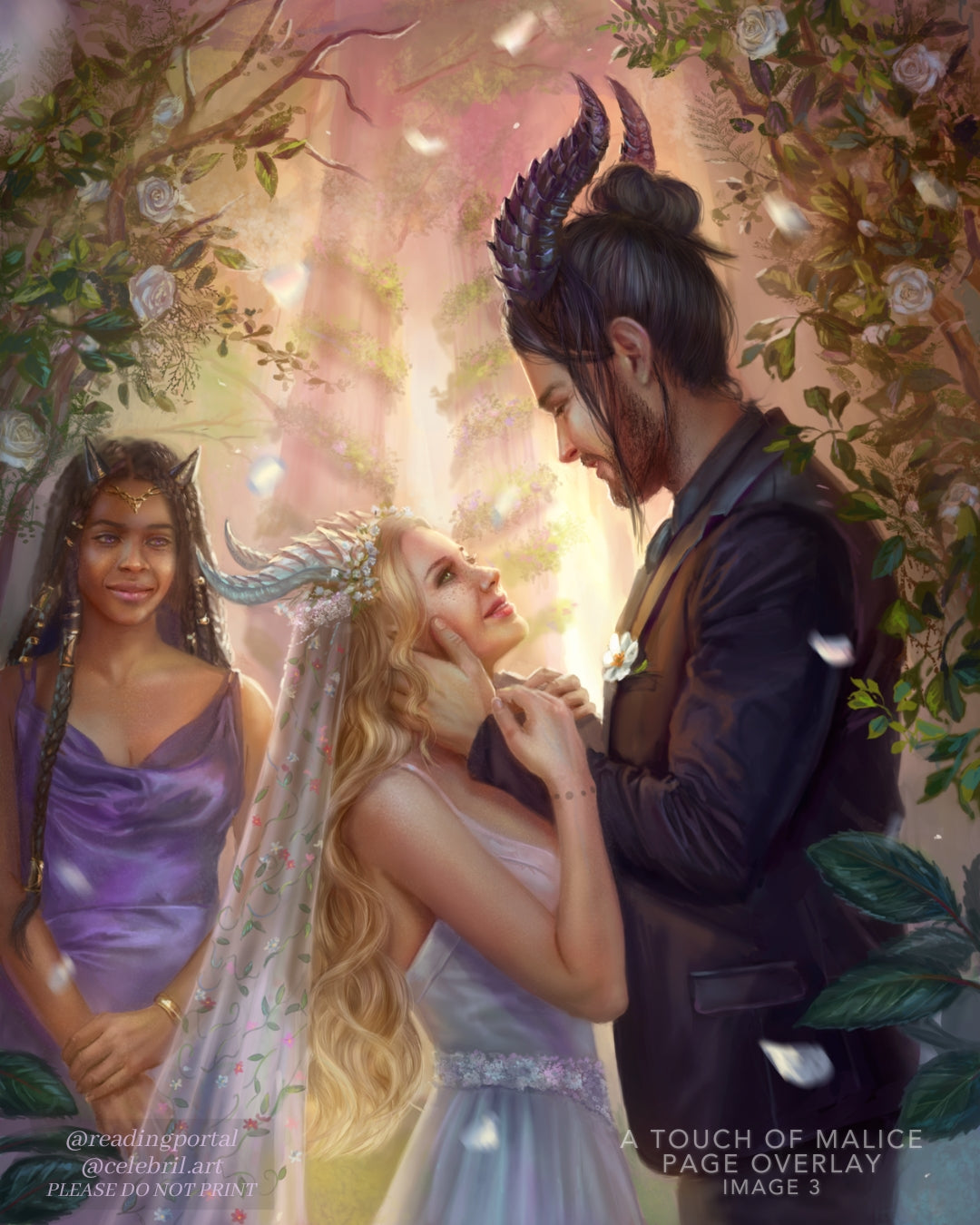 King and Queen of the Underworld, A Touch of Darkness Premium Print