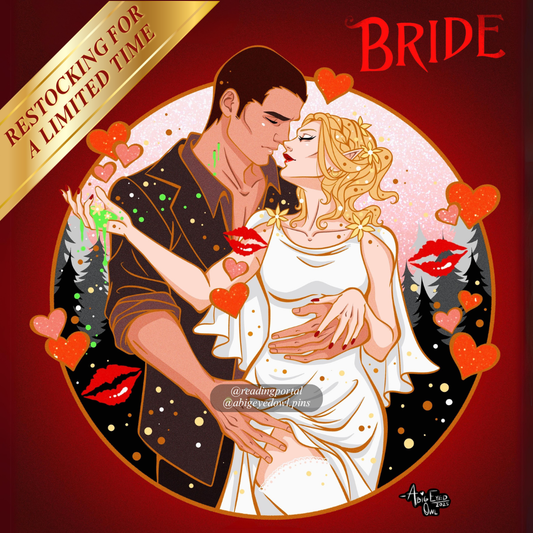 Bride Enamel Pin