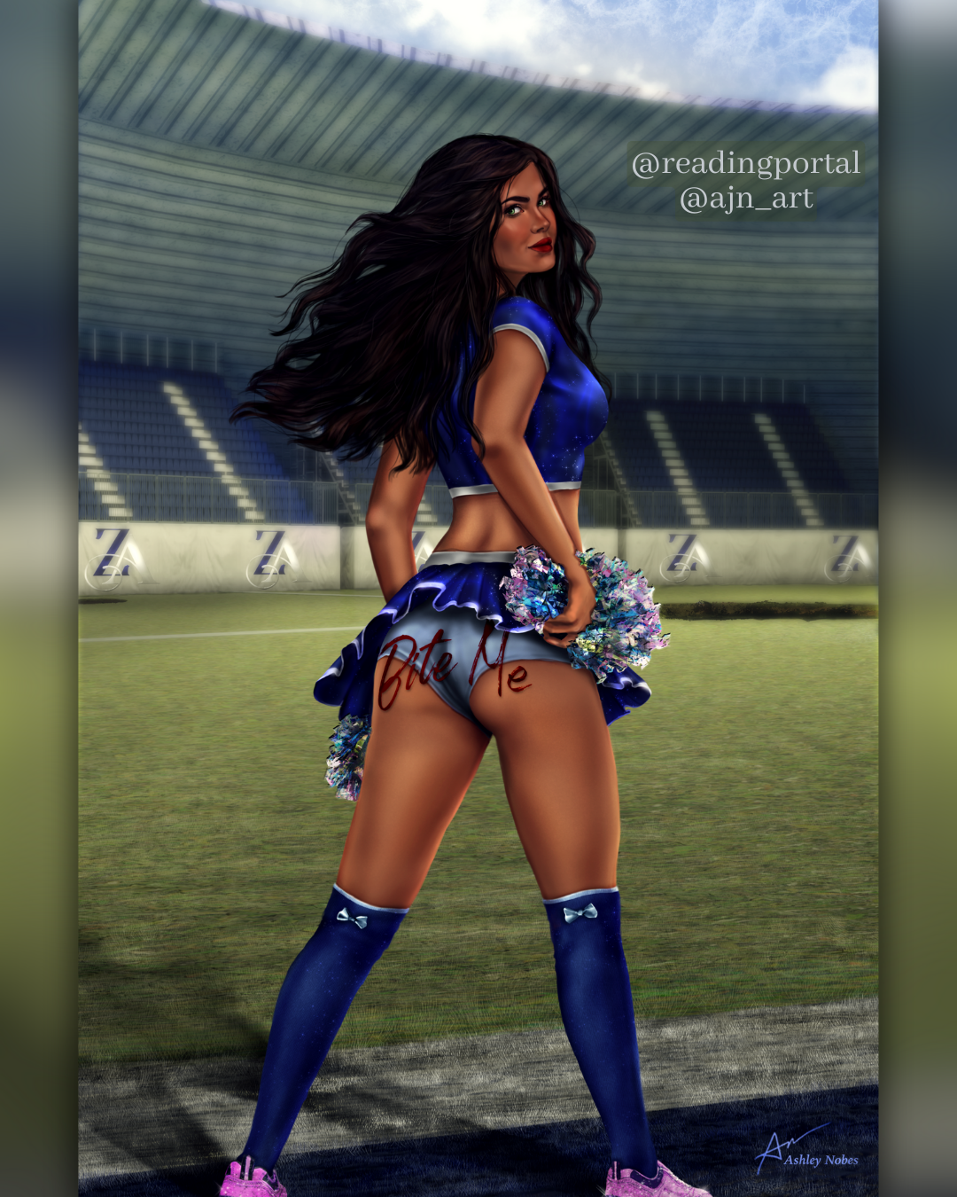 Bite Me Premium Print