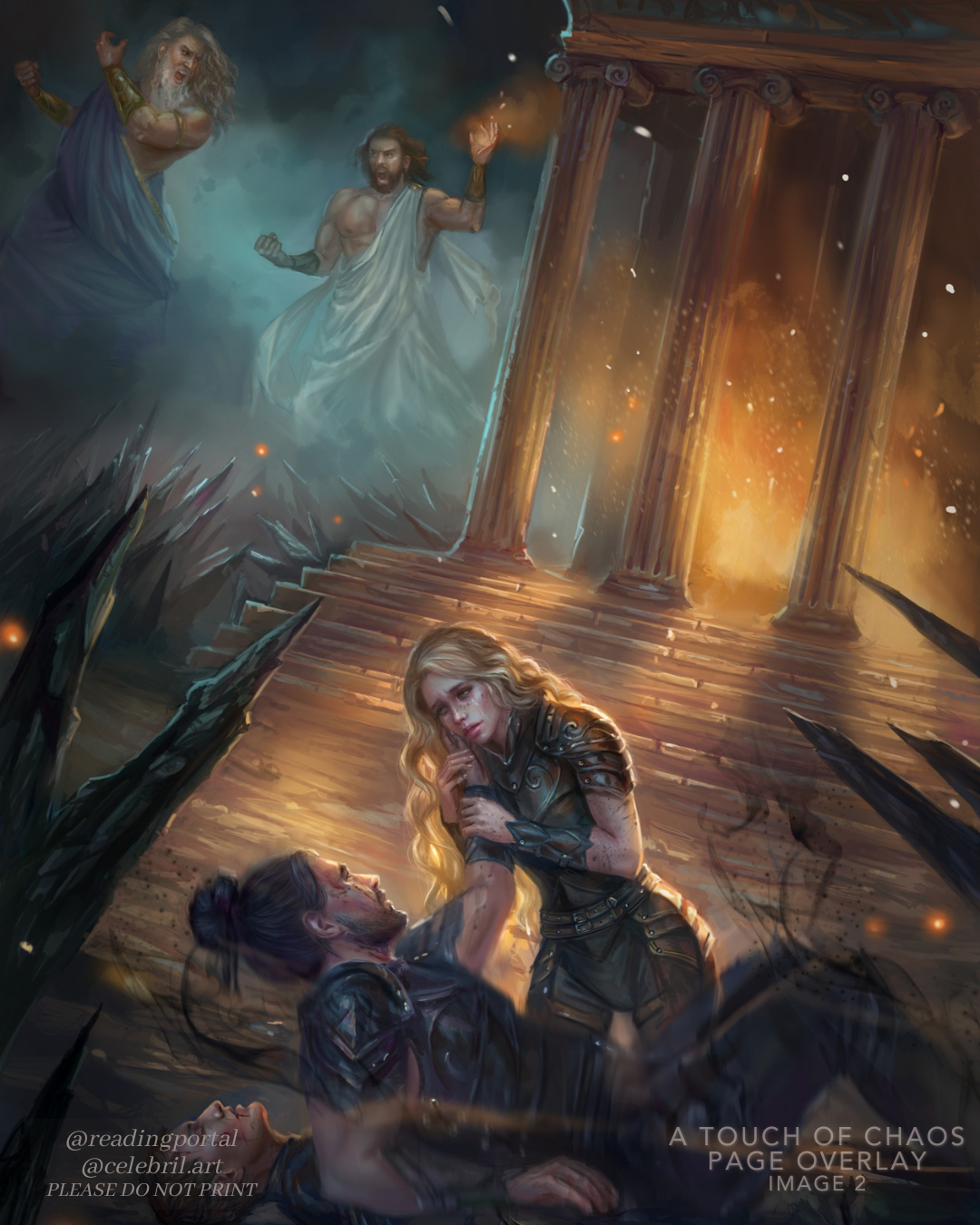 A Soul for a Soul, Persephone, A Touch of Darkness Premium Print