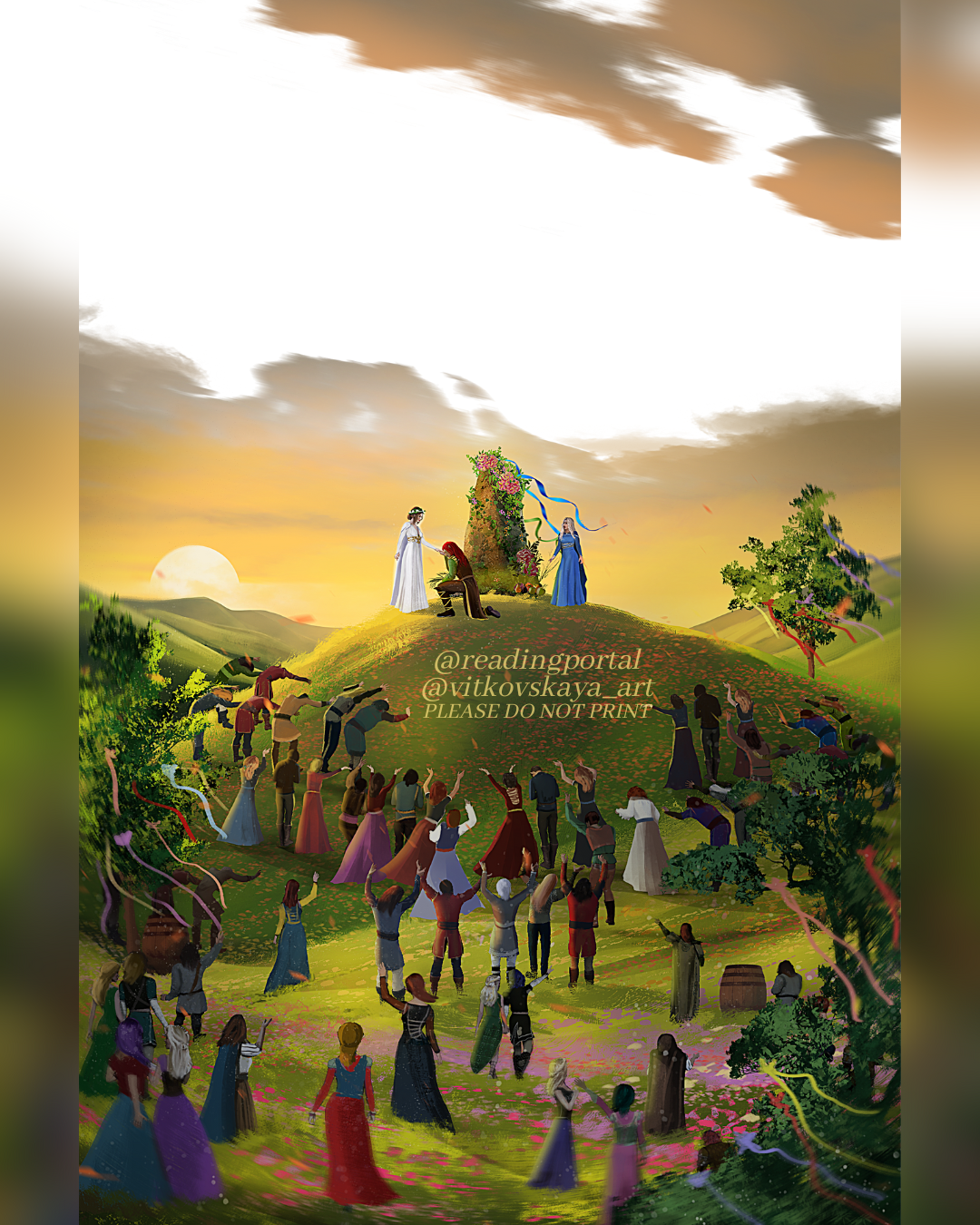 Cauldron Blessed Premium Print