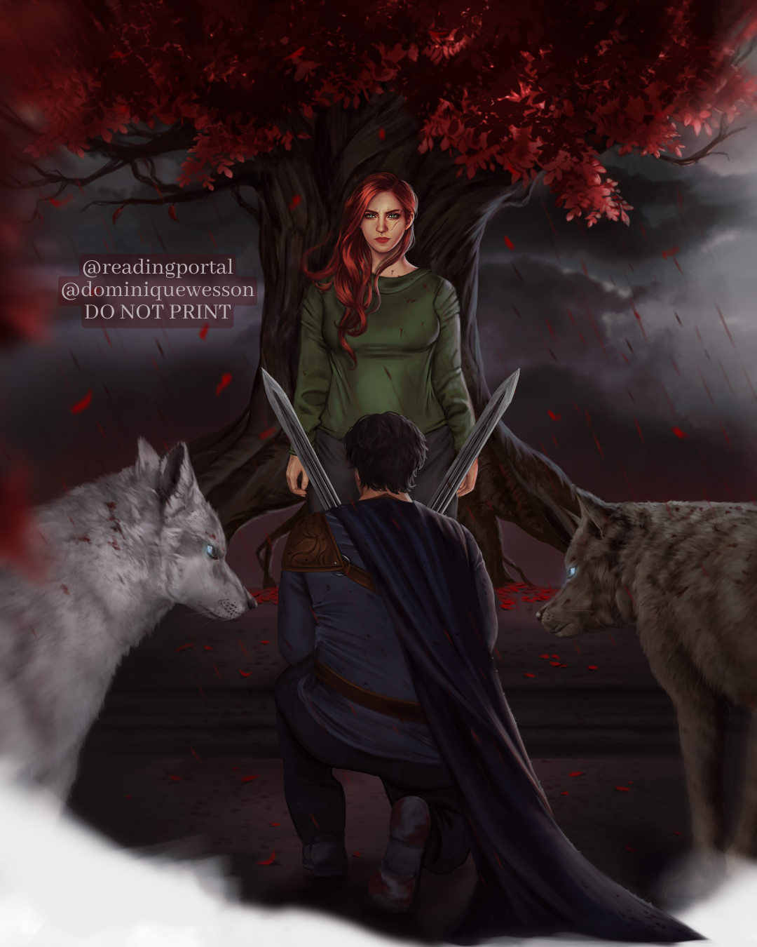 Bow Before Your Queen Premium Print