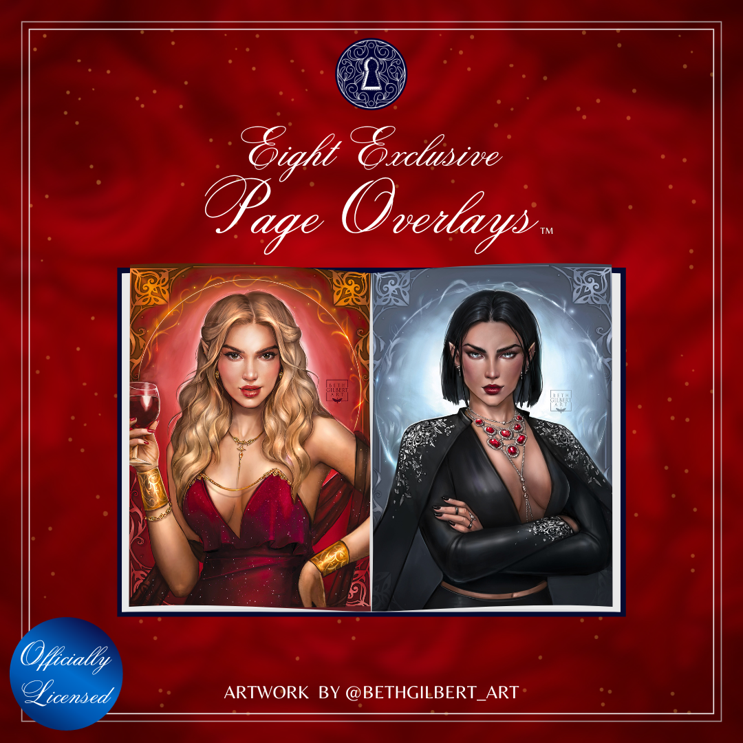 A Court of Thorns and Roses Character Portrait Page Overlays™ - Part 1