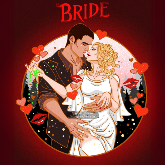 Bride Enamel Pin