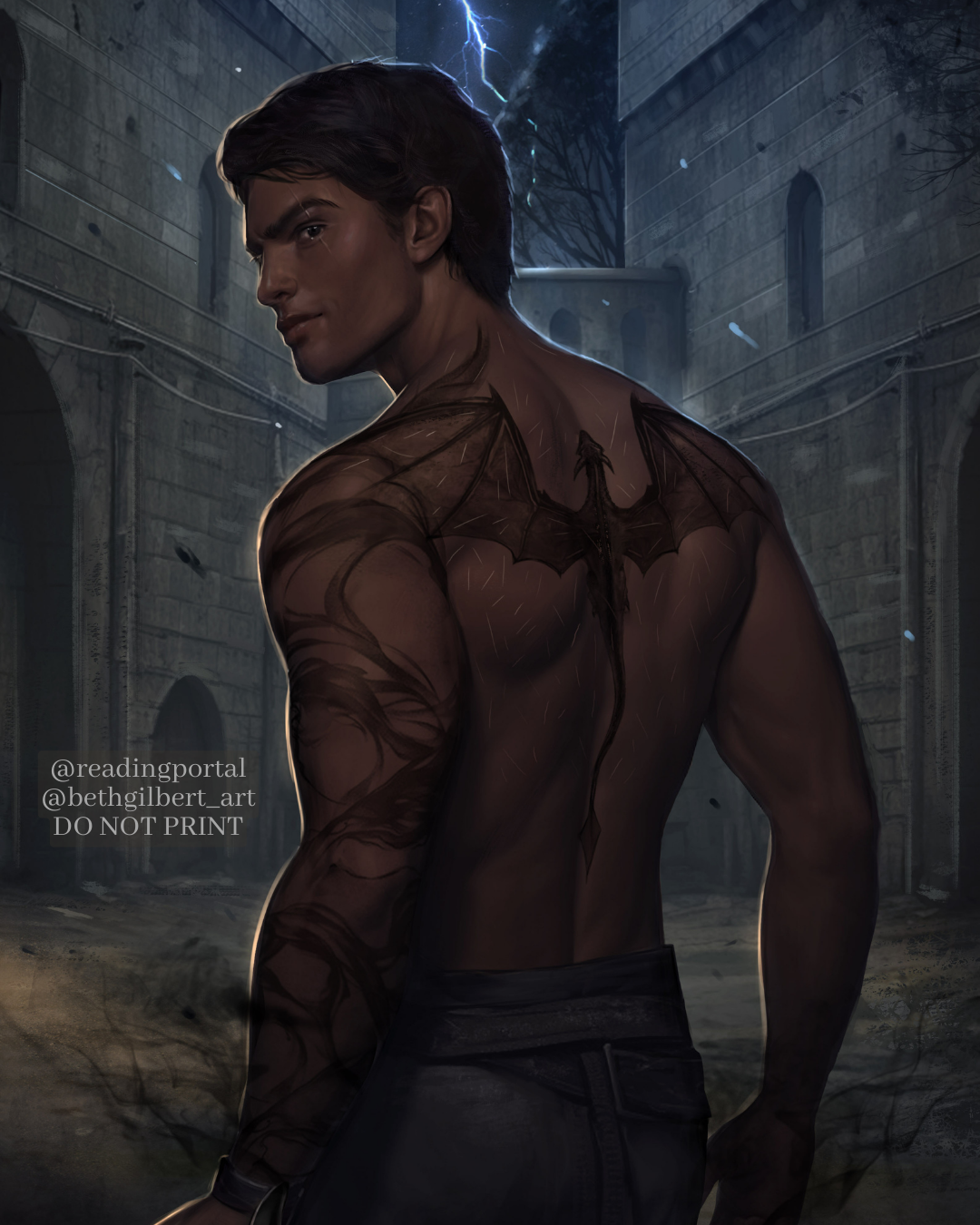 Evening Training Premium Print