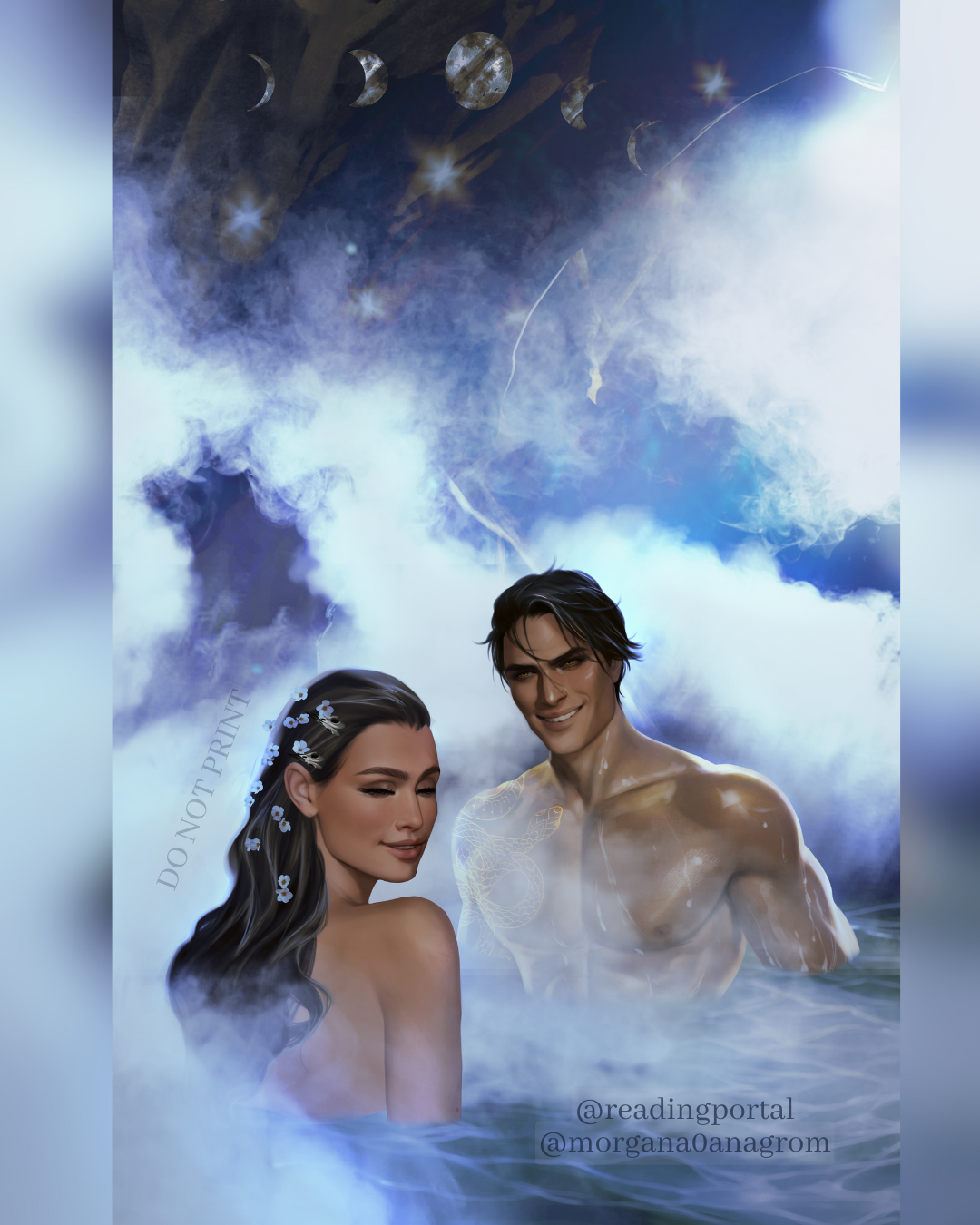 Crescent Shallows Premium Print