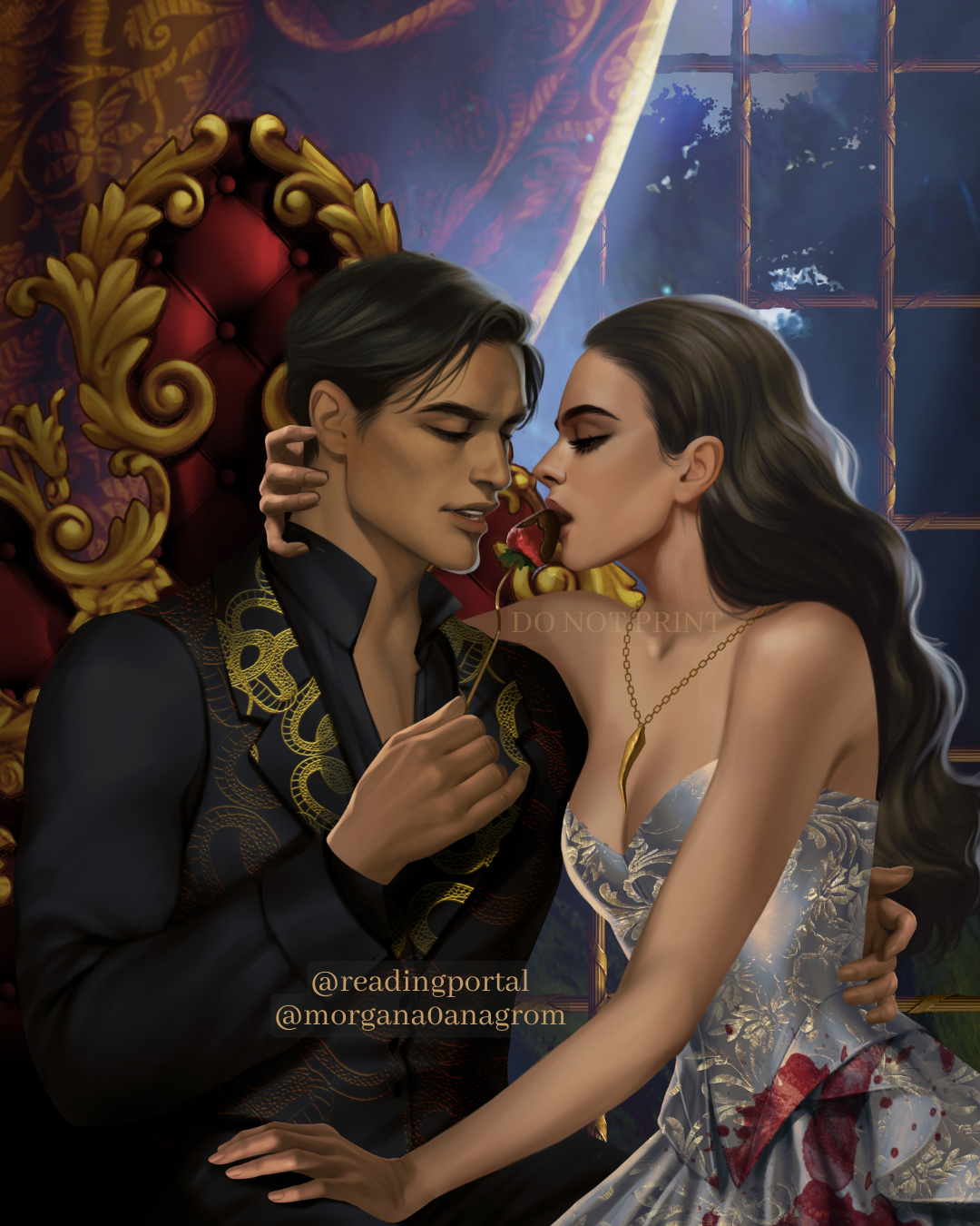 Chocolate Covered Strawberries Premium Print