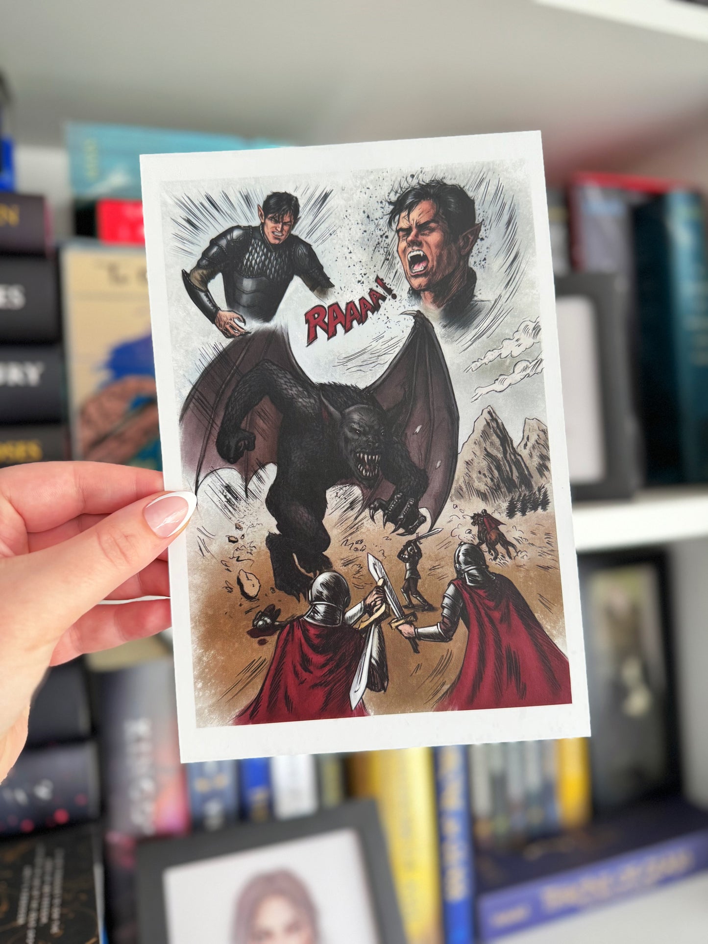 Rhysand's Beast Form Premium Print