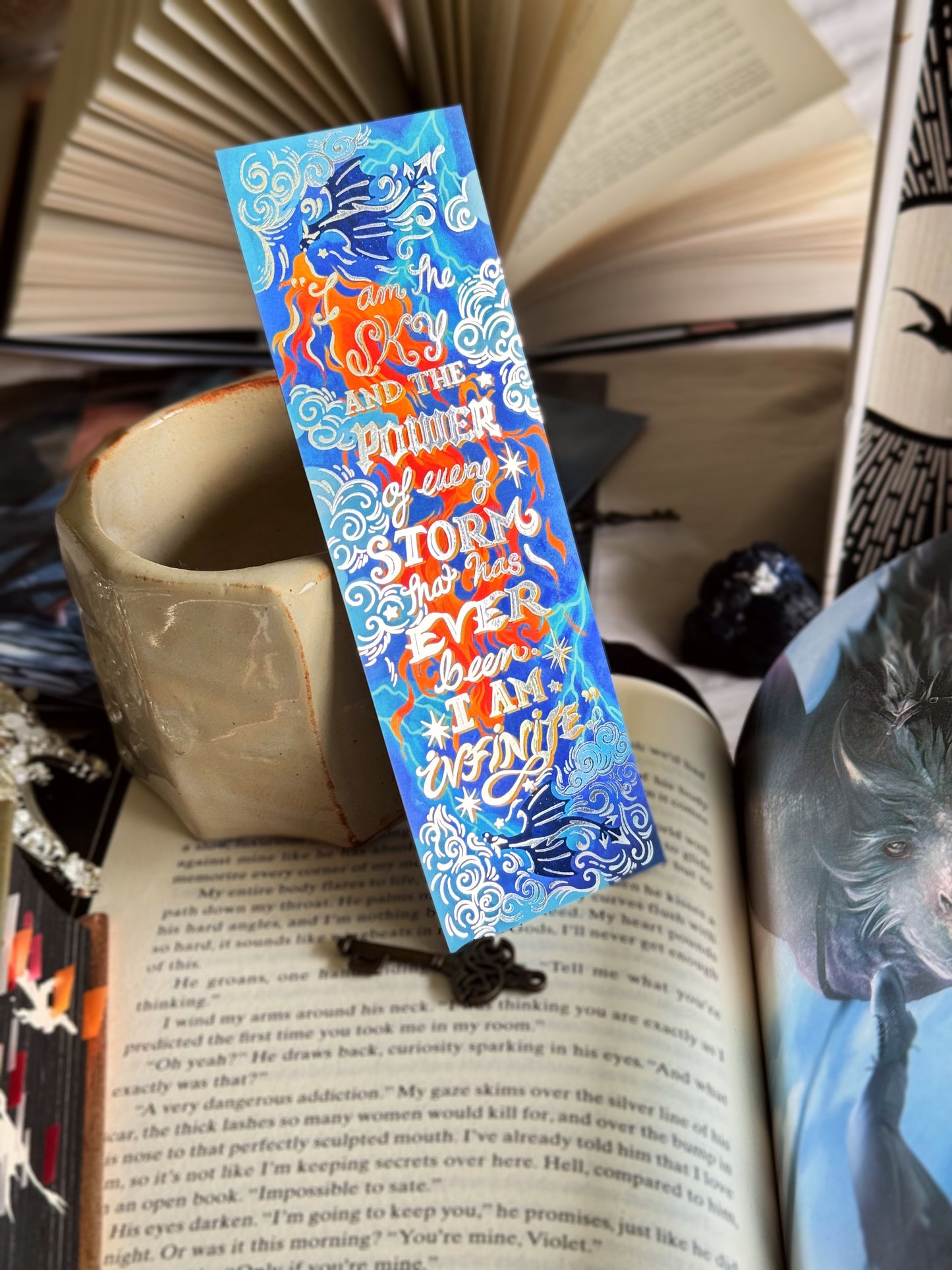 Fourth Wing Double Sided Bookmark