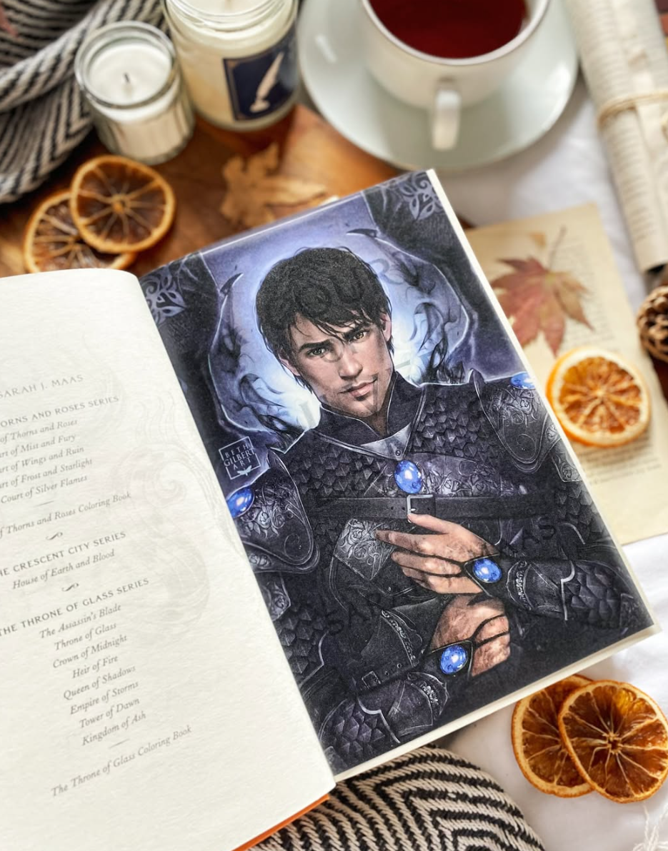 A Court of Thorns and Roses Character Portrait Page Overlays™ - Part 2
