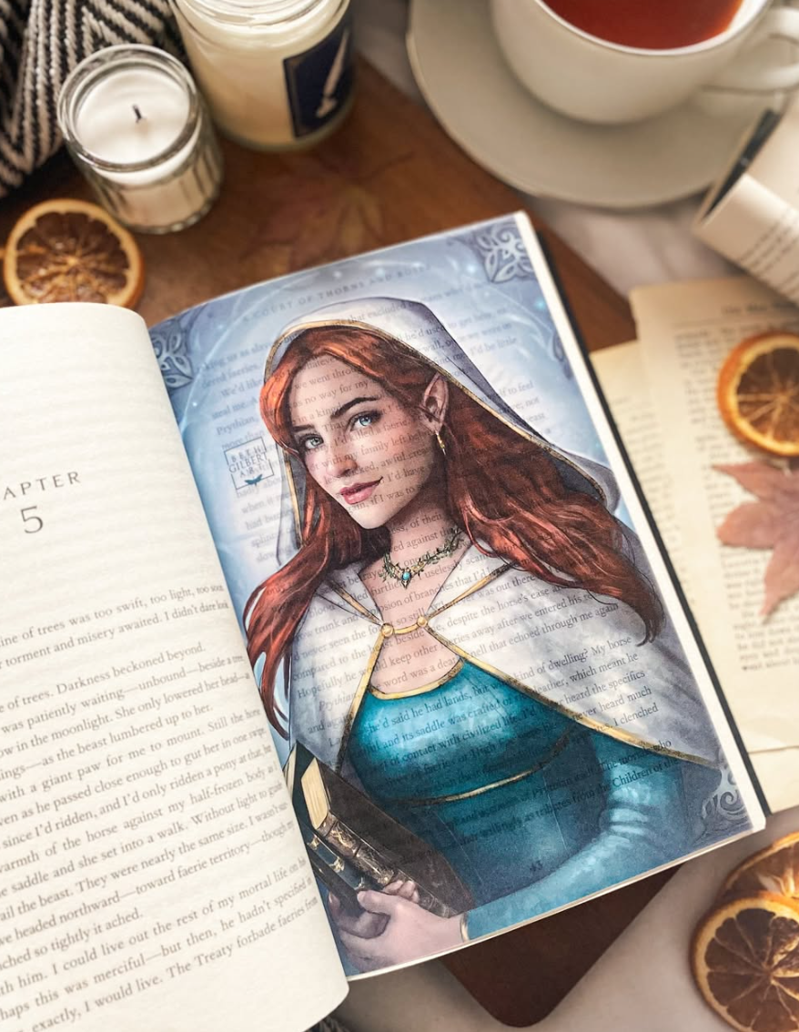 A Court of Thorns and Roses Character Portrait Page Overlays™ - Part 2