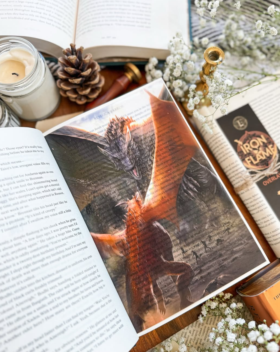 Iron Flame Page Overlays™
