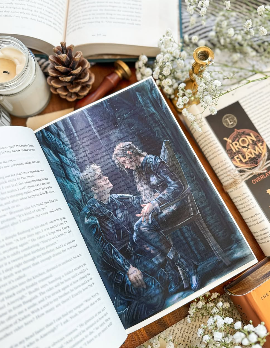 Iron Flame Page Overlays™