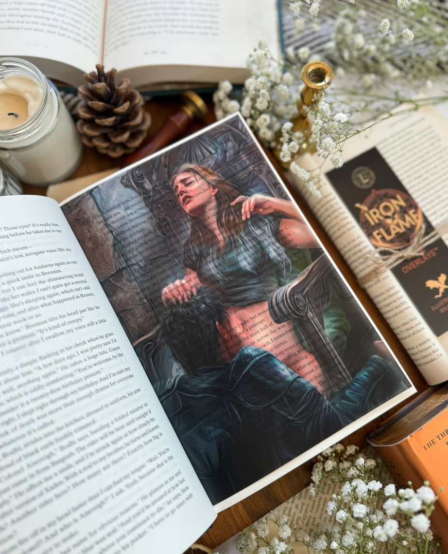 Iron Flame Page Overlays™