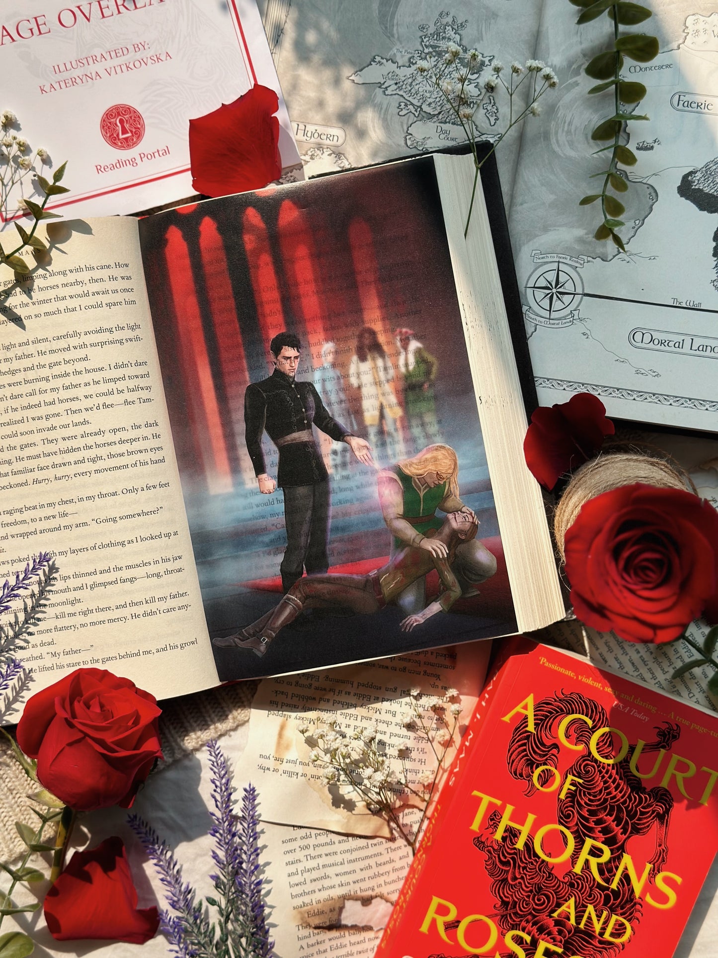 A Court of Thorns and Roses Page Overlays™