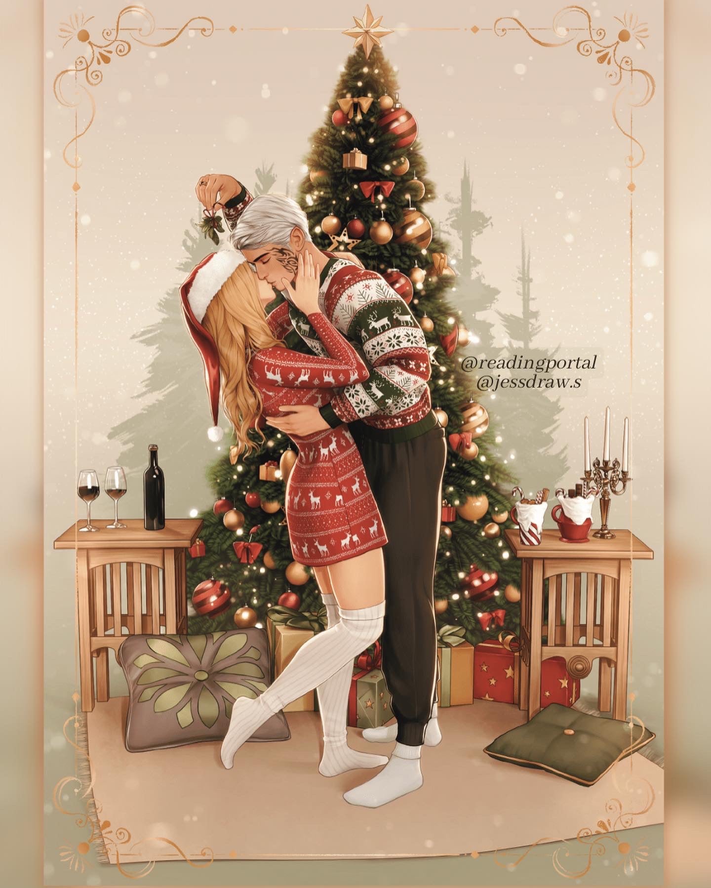 Rowaelin Christmas Premium Print