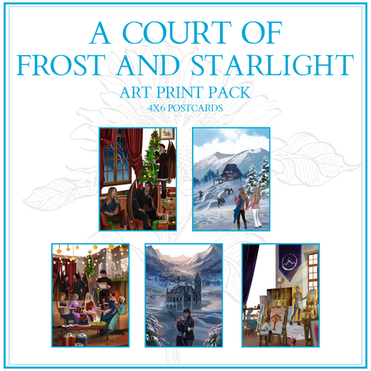 A Court of Frost and Starlight Art Print Pack