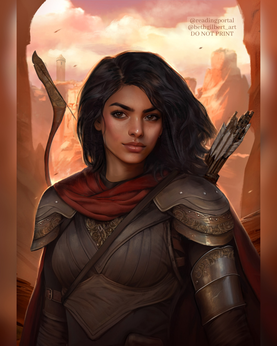 Nesryn Premium Print