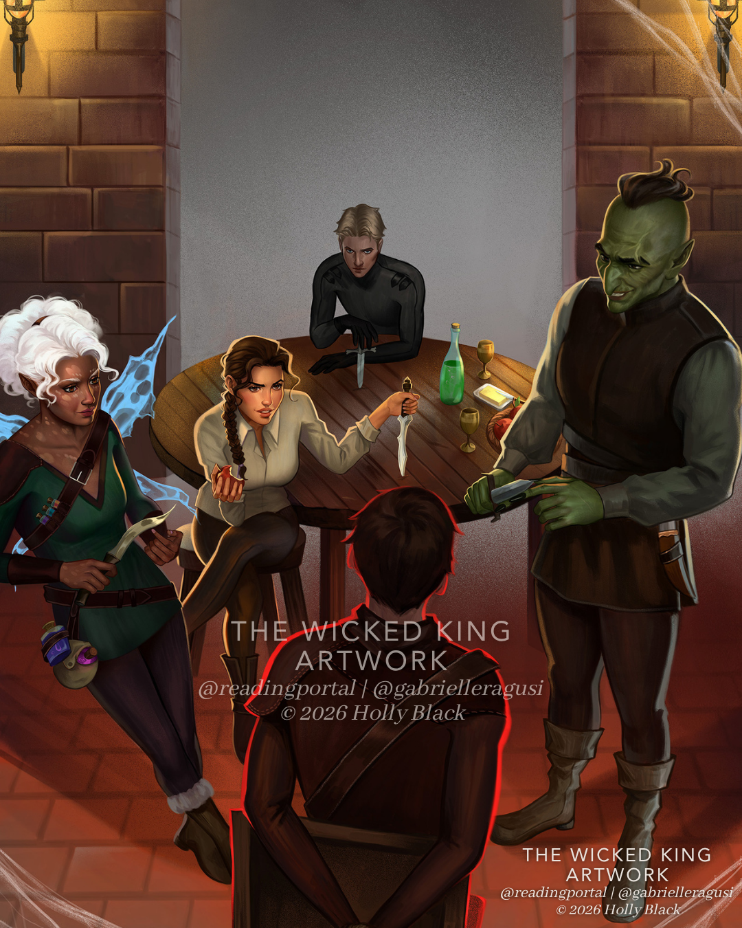 The Court of Shadows Premium Print