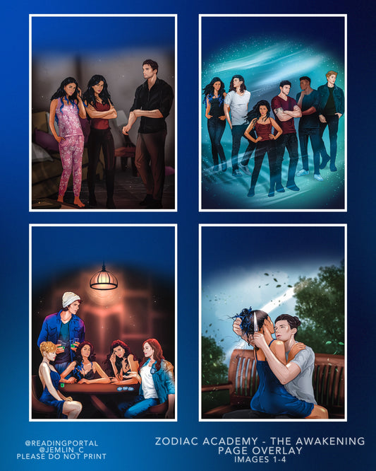 Zodiac Academy Page Overlays™