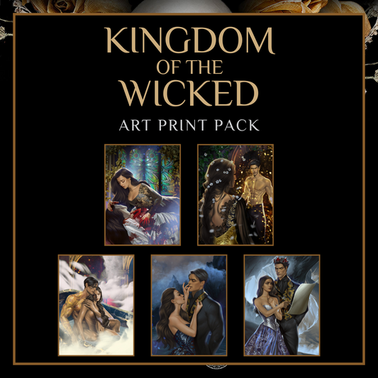 Kingdom of the Wicked Art Print Pack