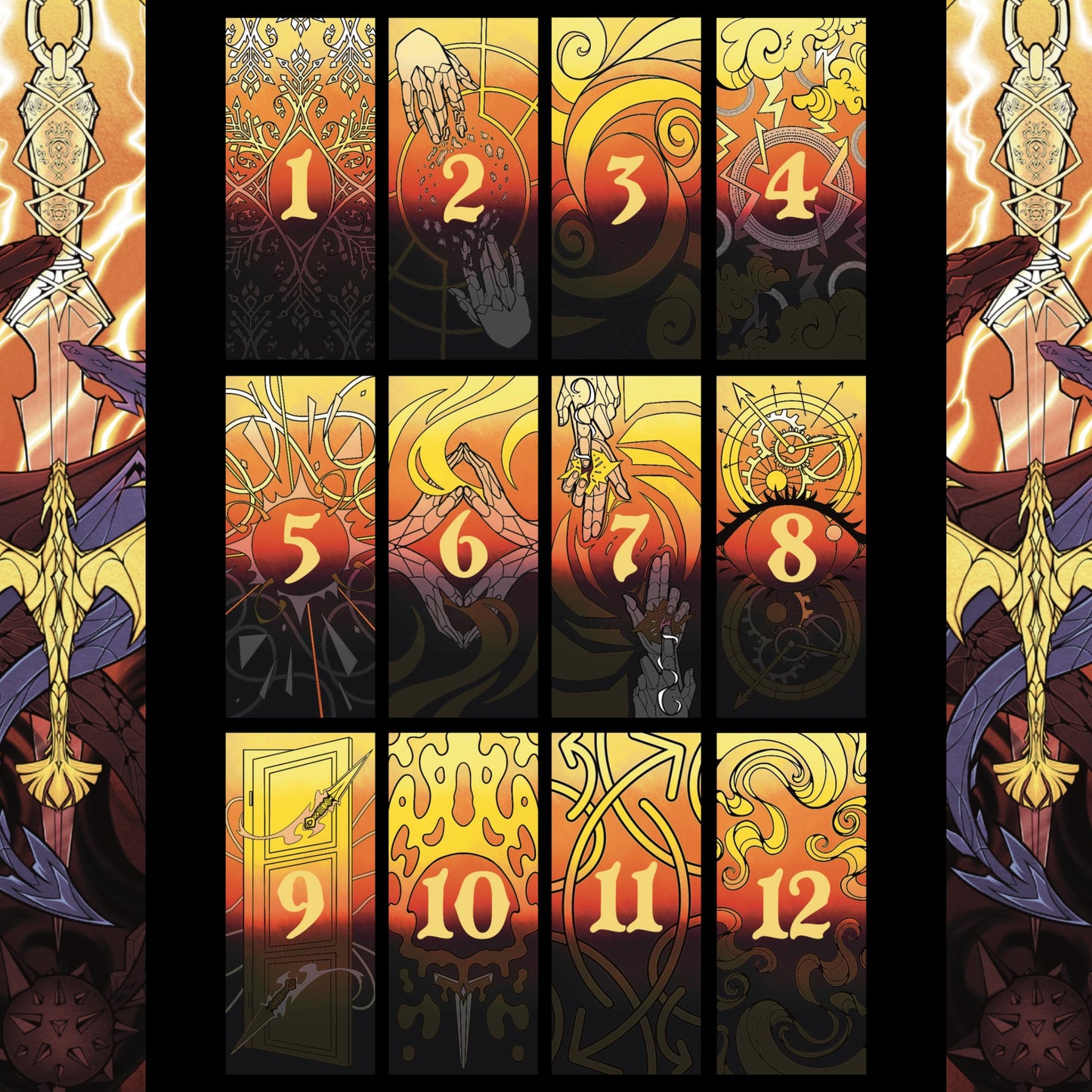 Fourth Wing 12-Day Artwork Countdown PRE-ORDER