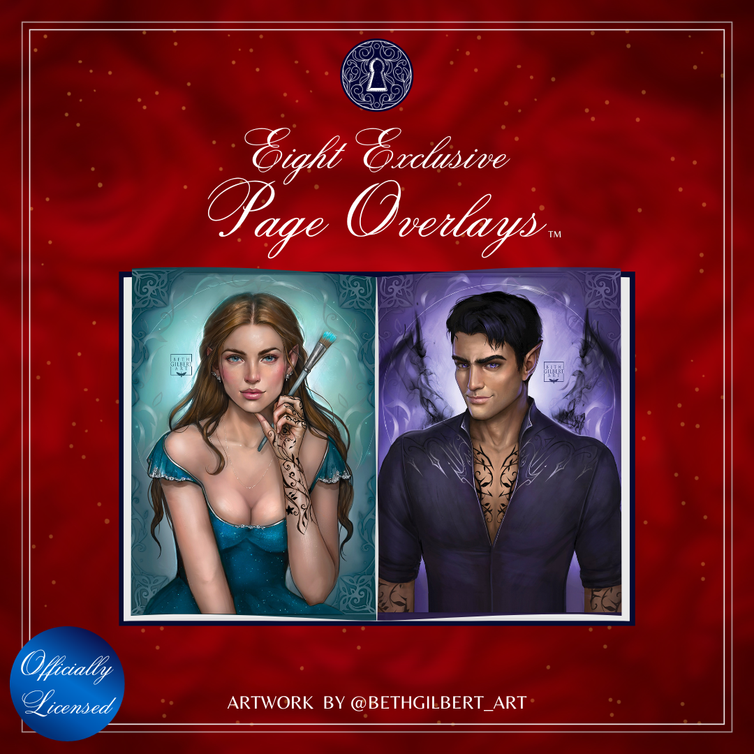 A Court of Thorns and Roses Character Portrait Page Overlays™ Part 1