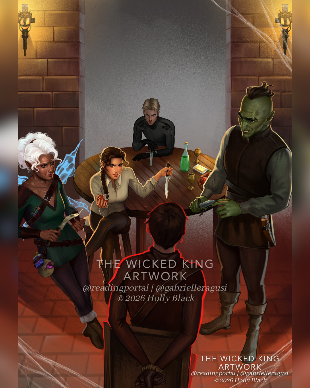 The Court of Shadows Premium Print