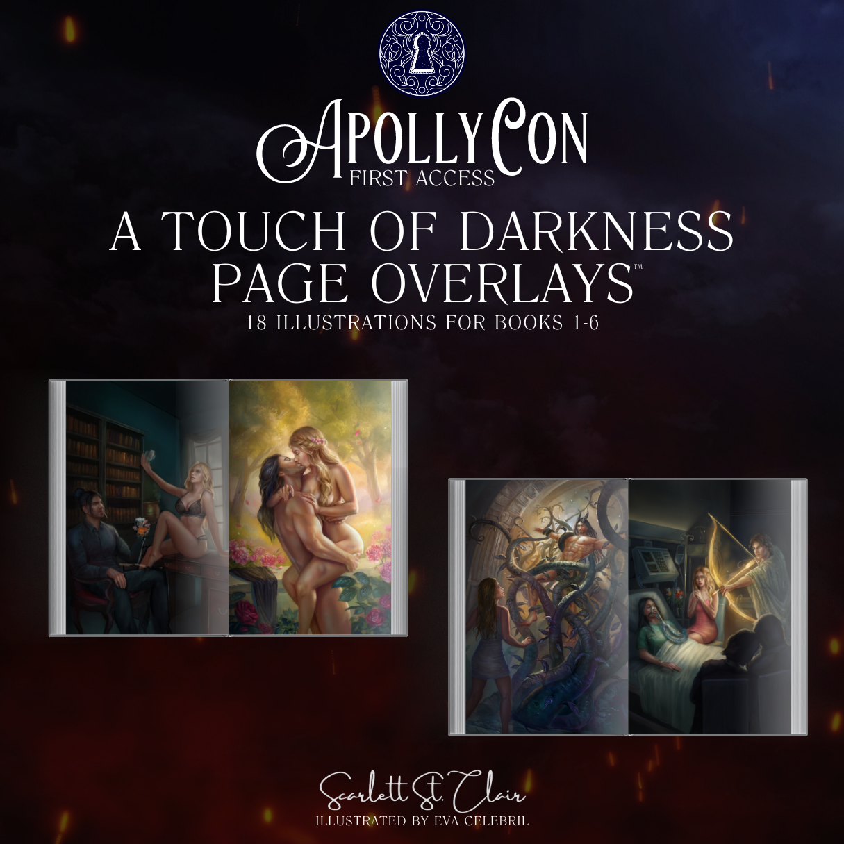 APOLLYCON PREORDER: A Touch of Darkness Page Overlays