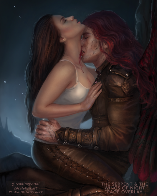 The Cave, The Serpent & the Wings of Night Premium Print