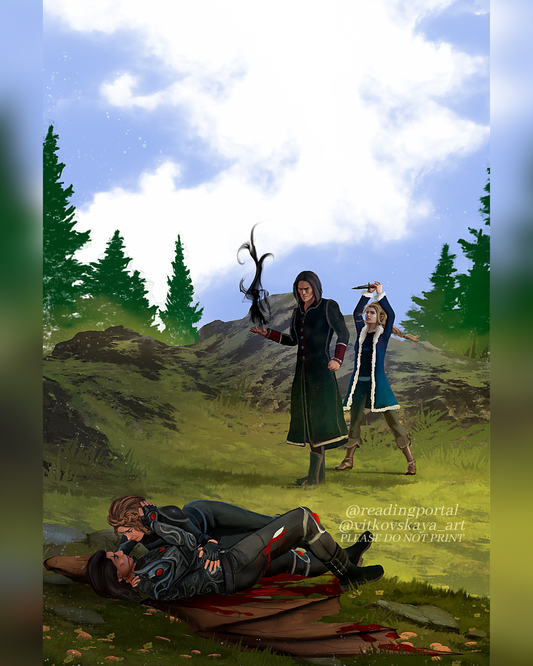 Don't You Touch My Sister Premium Print