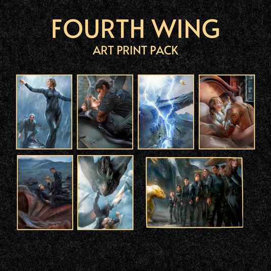Fourth Wing Art Print Pack