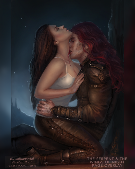 The Cave, The Serpent & the Wings of Night Premium Print