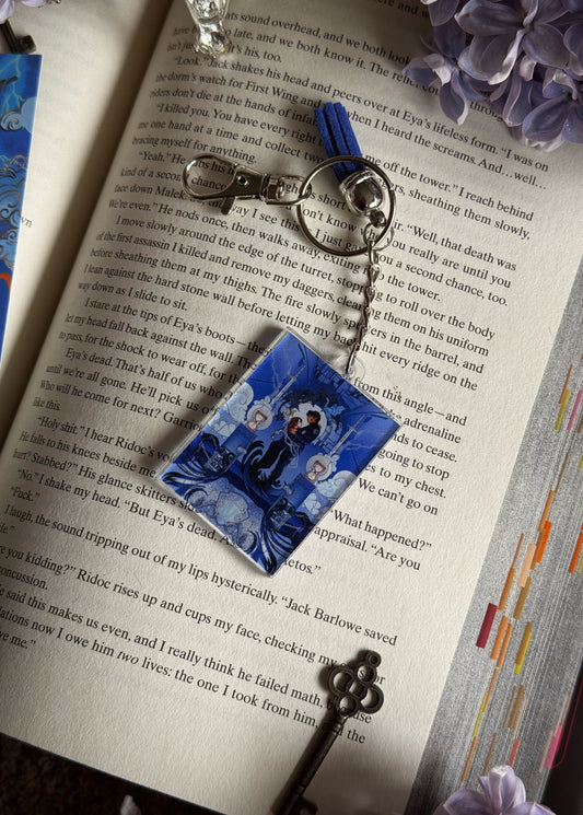 Fourth Wing Keychain