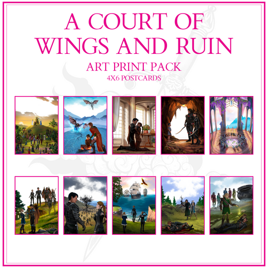 A Court of Wings and Ruin Art Print Pack