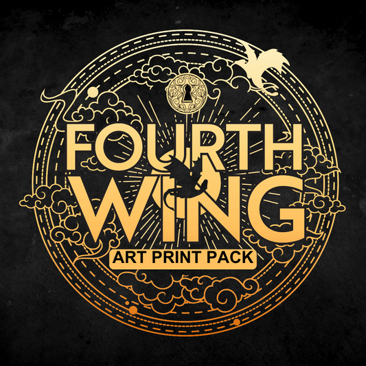 PRE-ORDER Fourth Wing Art Print Pack