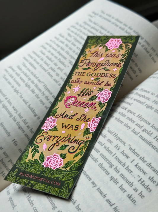A Touch of Darkness Double Sided Bookmark