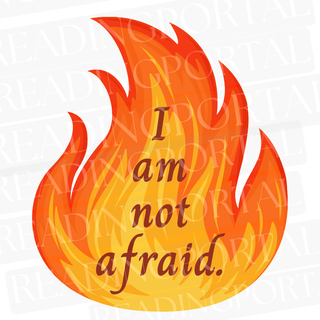 I Am Not Afraid Sticker
