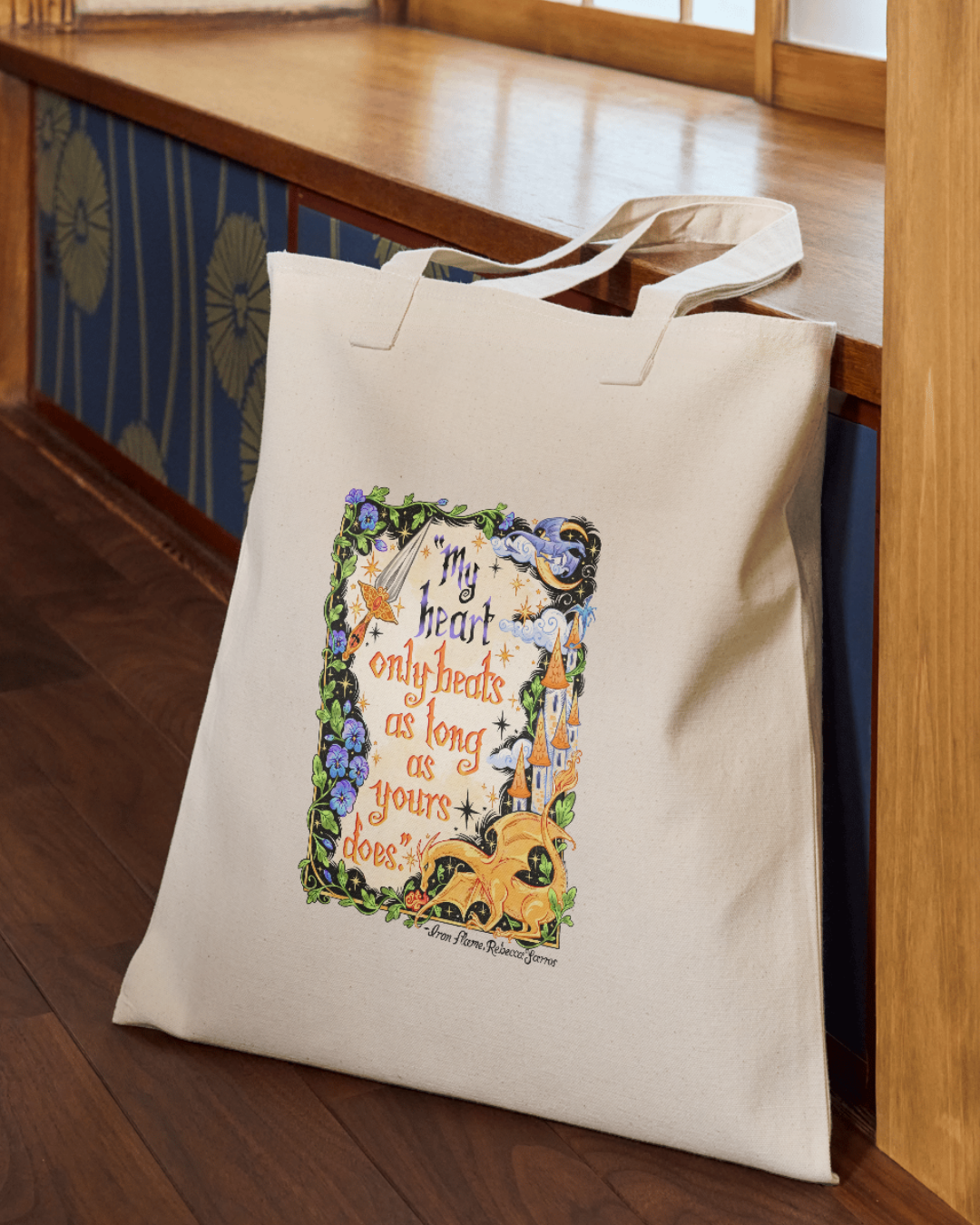 My Heart Fourth Wing Tote Bag