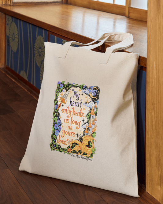 My Heart Fourth Wing Tote Bag