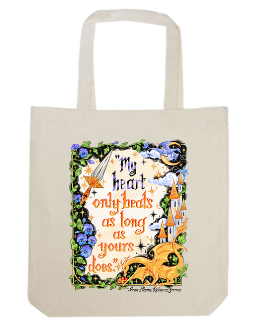 My Heart Fourth Wing Tote Bag