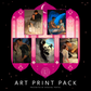 The Veiled Kingdom Art Print Pack PRE-ORDER