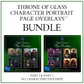 Throne of Glass Character Portrait Page Overlays™ Bundle (Part 1 & Part 2)
