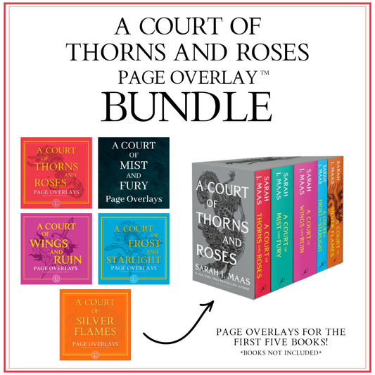 A Court of Thorns and Roses Page Overlay™ Bundle - 5 Sets Included PRE-ORDER