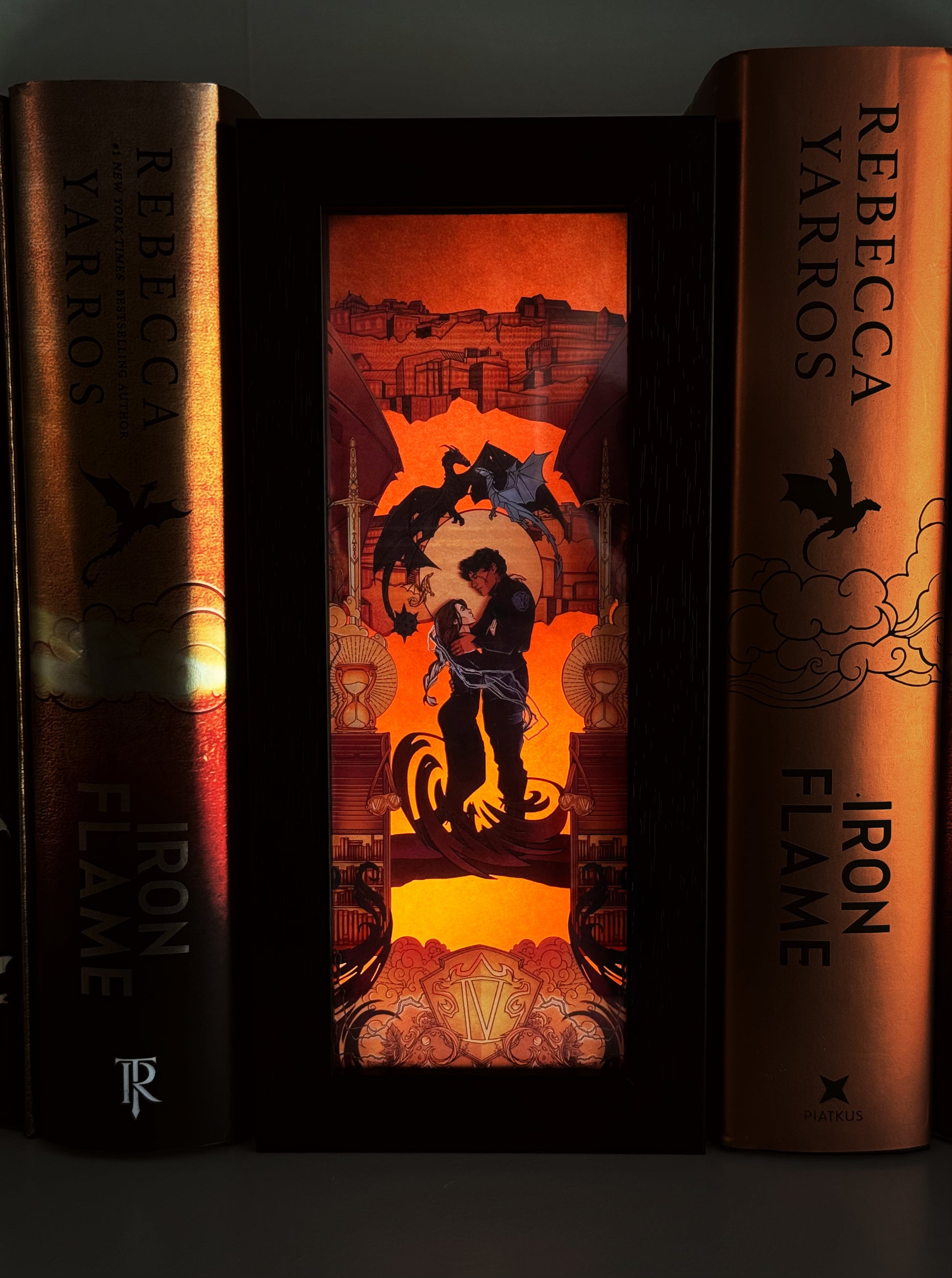 Fourth Wing Light Box – Reading Portal