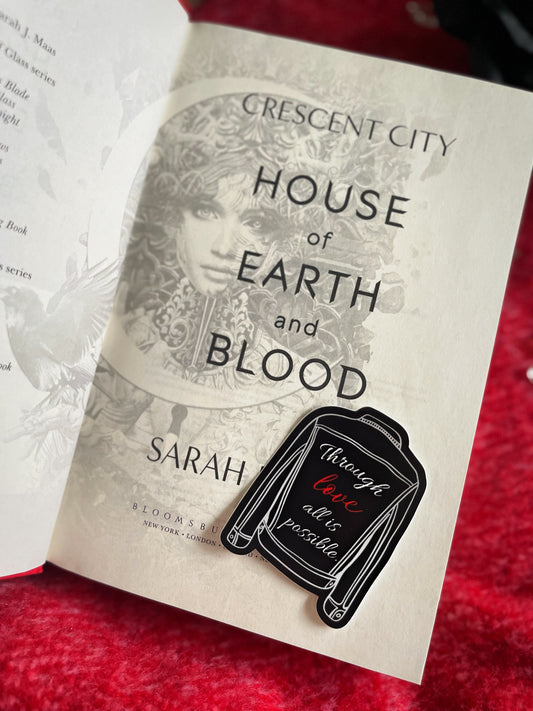 Through Love Sticker